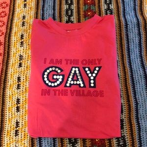 LITTLE BRITAIN T-Shirt, Pink, Size XL